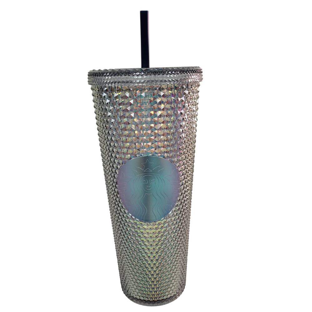 Starbucks Georgetown G Grey Studded Tumbler 24 oz NWT